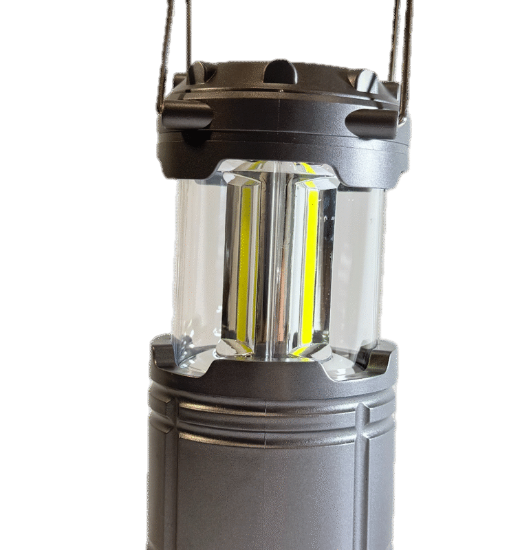 3AAA Dry Battery Outdoor Lamp 3 COB LED Mini Camping Lantern