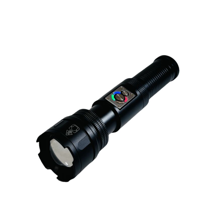 Type-C USB Fast charging Output/ Input Outdoor Telescopic Zoom LED Flashlight