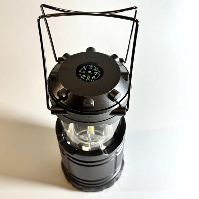 Portable Extension with Compass Lantern Light